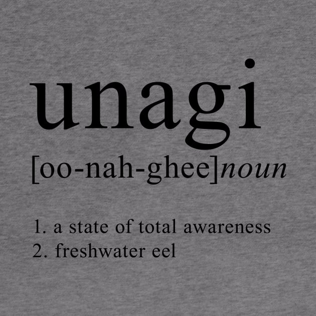 Unagi definition by BrayInk